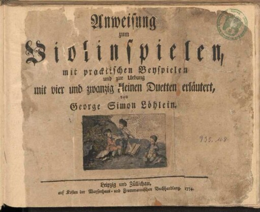 Anweisung zum Violinspielen
