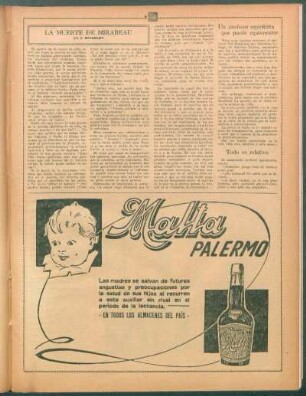 La muerte de Mirabeau