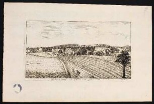 Gebers-Dorf. ein Stund von Nürnb. 1708. - Nürnberg-Gebersdorf