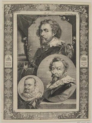 Bildnis des Peter Paul Rubens, des Hendrik van Balen und des Roelant Savery