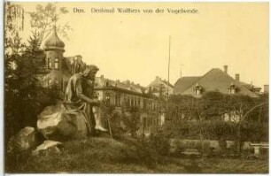 Dux. Denkmal Walters von der Vogelweide