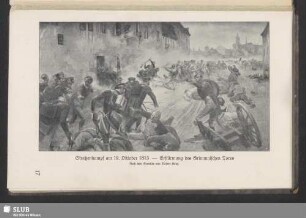 Straßenkampf am 19. Oktober 1813 – Erstürmung des Grimmaischen Tores