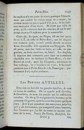 Les Petites Antilles.
