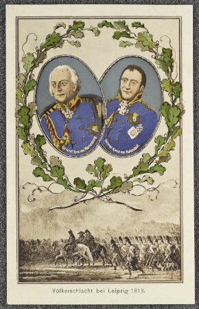 Völkerschlacht bei Leipzig 1813. : General York von Wartenburg.