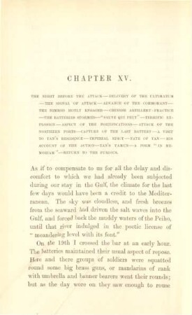 Chapter XV. The night before the attack ...