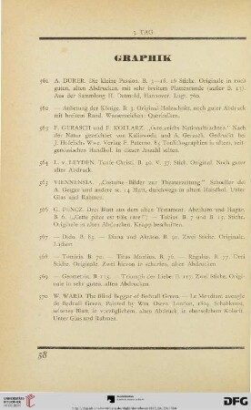 Graphik (Nr. 561-570)