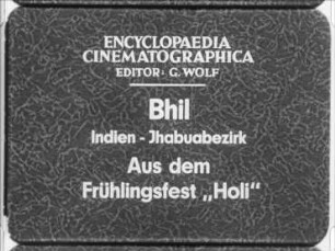 Bhil (Indien, Jhabuabezirk) - Aus dem Frühlingsfest "Holi"