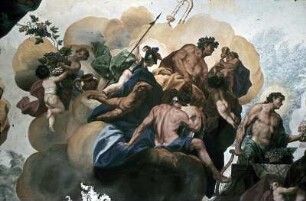 Göttermahl und die Rast der Diana