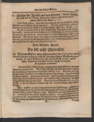 Das siebende Gebot. Du solt nicht Ehebrechen