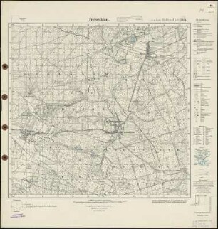 Meßtischblatt 2624 : Freiwaldau, 1929 : Freiwaldau. - Hrsg. 1889, einz. Nachtr. 1929. - 1:25000. - [Berlin]: Reichsamt für Landesaufnahme, 1929. - 1 Kt.