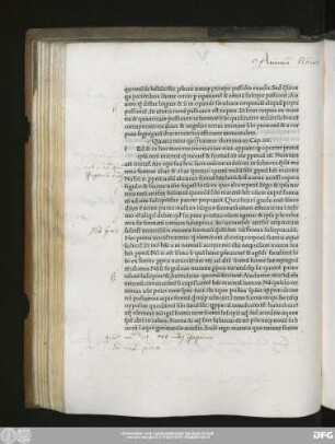Quarta ratio qui[a] materie dominatur. Cap.iiii.