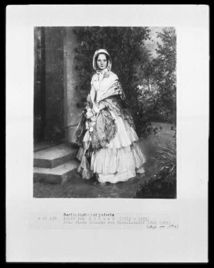 Porträt Clara Ilgner (spätere Frau Schmidt von Knobelsdorff)