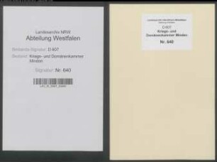 Amt Petershagen - Flecken Petershagen: Protokoll des Katasterverhörs - Band 2