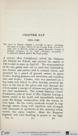 Chapter XLV: 1525-1526