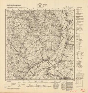 1198 Breitenstein, Topographische Karte 1:25000 (4-cm-Karte)