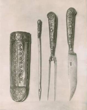 Hist. Museum. Küferbesteck, 18. Jh