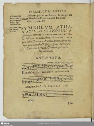Symbolum Athanasii, Alexandrini episcopi