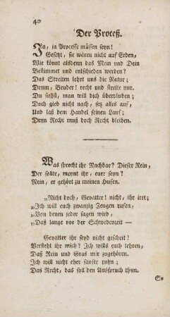 Der Proceß