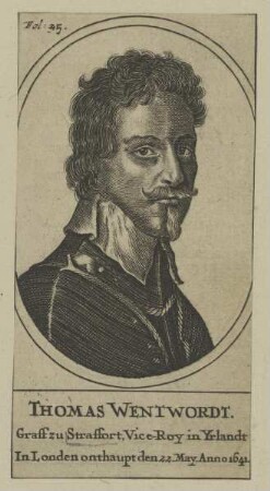 Bildnis von Thomas Wentwordt