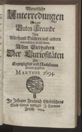 Martius 1694.