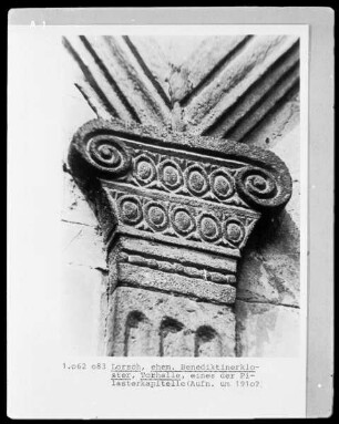 Kapitell eines der Pilaster