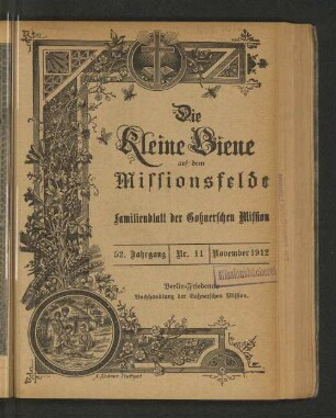 Nr. 11. November 1912
