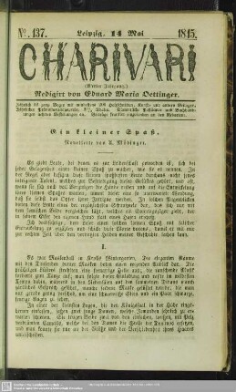 Ein kleiner Spaß - Novellette