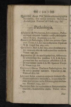Pathologia.