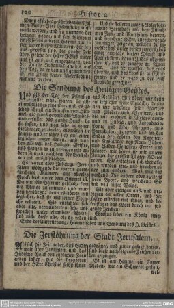Die Zerstörung der Stadt Jerusalem