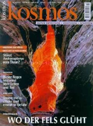 Naturmagazin "kosmos" (Zeitungskiosk 1998)