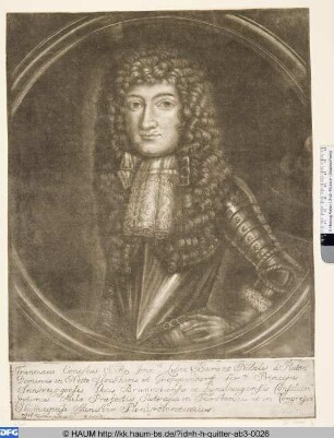Franciscus Ernestus Baron von Platen