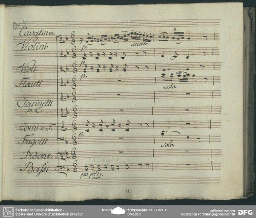 Cavatina: "Povero cor tu palpiti"