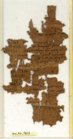 Inv. 07612, Köln, Papyrussammlung