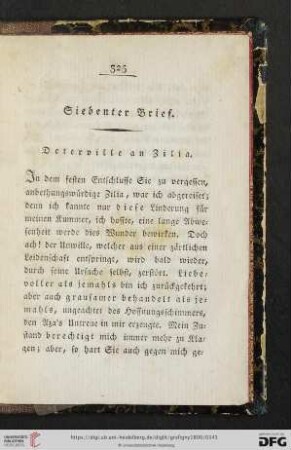 Siebenter Brief