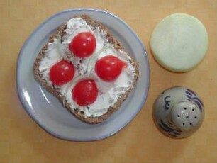 Belegtes Brötchen