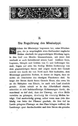 Die Regulierung des Mississippi