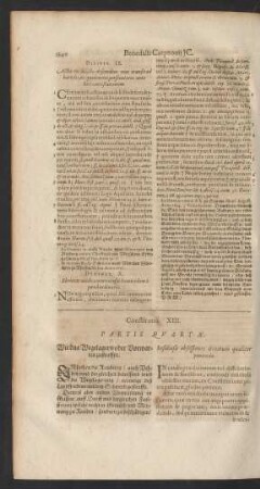 Constitutio XIII.