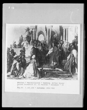 Kaiser Friedrich II. in Palermo