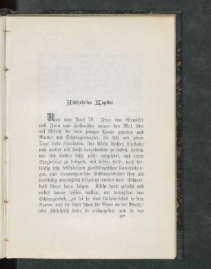 Achtzehntes Kapitel.