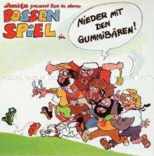 Platte der Gruppe "Possenspiel"
