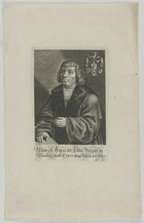 Bildnis des Heinrich Ayrer