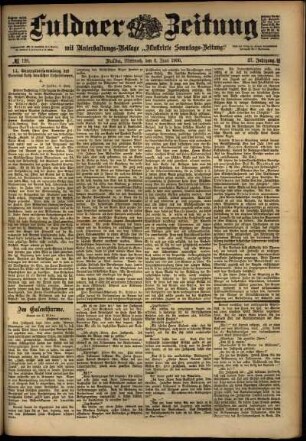 Ausgabe vom Mittwoch, den 06. Juni 1900.