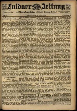 Ausgabe vom Mittwoch, den 06. Juni 1900.