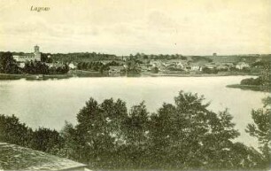 Postkarte, Lagow (Łagów)