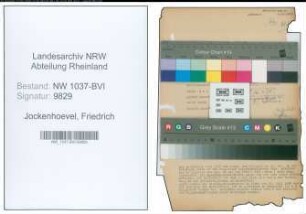 Entnazifizierung Friedrich Jockenhoevel , geb. 30.05.1914 (Steuerhelfer)