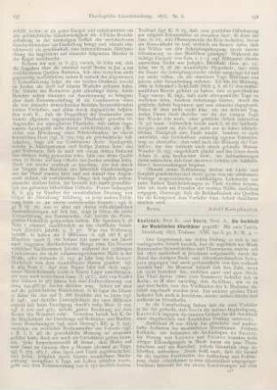 158-160 [Rezension] Kautzsch, Emil, Die Aechtheit der Moabitischen Alterthümer geprüft
