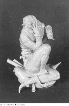 "Pagode" mit Krug