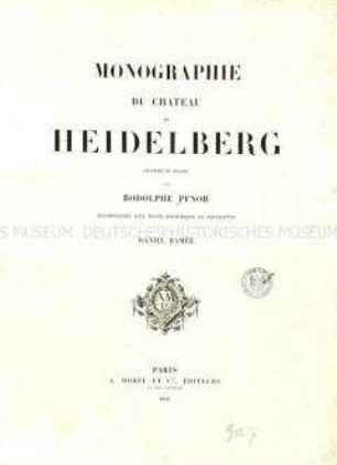 Bildband über das Heidelberger Schloss