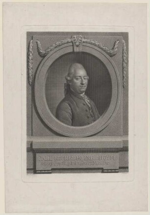 Bildnis des Carl George Heinr. v. Hoym
