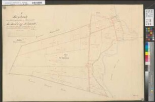 Hullern (Haltern), Teilung der Stever Gemeinheit Lohheide und Borkenberge, Bl. 1 Reinkarte